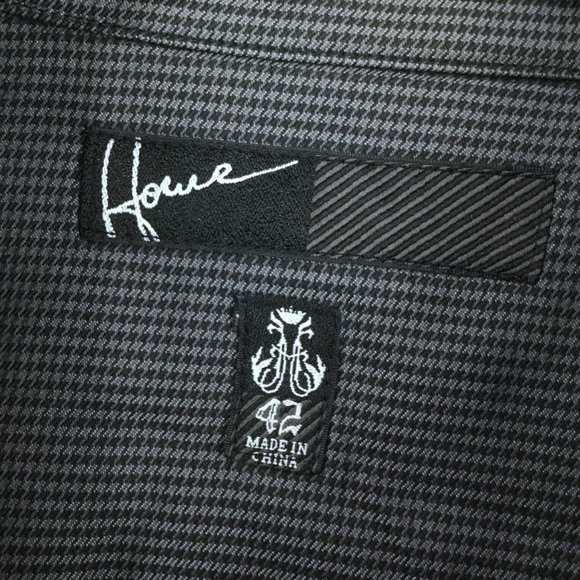 House of Howe Black Wool Blend Jacket Coat - Picture 3 of 5